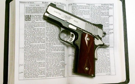 Justifying Guns Using the Bible is an Abomination