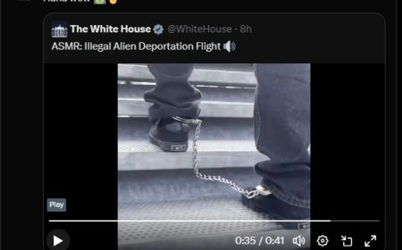 This Man Laughs at Immigrants Chained for Deportation